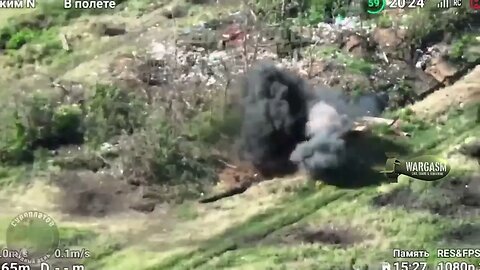 Russia's Sudoplatov battalion shows three FPV kamikaze drone strikes