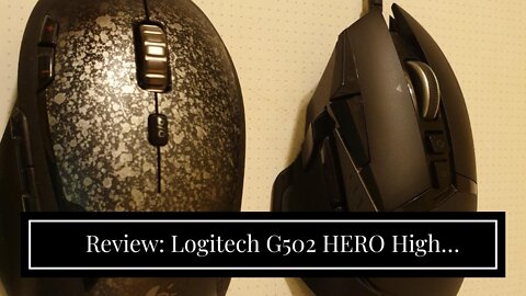 Review: Logitech G502 HERO High Performance Wired Gaming Mouse, HERO 25K Sensor, 25,600 DPI, RG...
