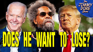 Cornel West Running On Trump Derangement Syndrome & White Supremacy