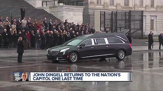 Funeral for longest-serving Congressman John Dingell in Dearborn