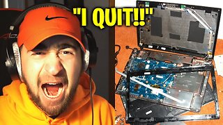 Fortnite Made Me Break My Computer (RAGE)