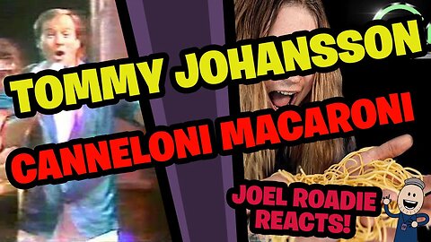 Tommy Johansson - CANNELLONI MACARONI (Metal Cover) - Roadie Reacts