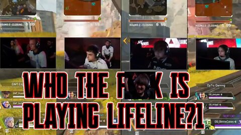 Fnatic playing Lifeline in Championship Finals | All Reactions
