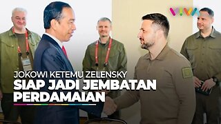 Ketemu Jokowi, Zelensky Terus Mengingat Aksi Sang Presiden saat Perang Memanas