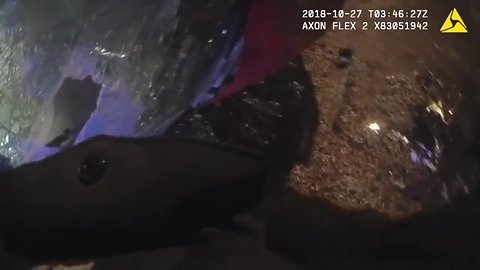 Body cameras catch Milwaukee Police officers rescuing mom and toddler from crash