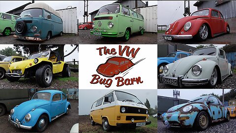 Bug Barn VW Breakfast Meet 2021 - VW Beetles Bugs Campers T25 Bay Window Buggy Slammed VW