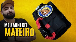 Mini KIT de SOBREVIVÊNCIA para uso em ACAMPAMENTOS