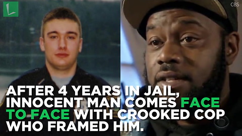 After 4 Years In Jail, Innocent Man Comes Face To Face With Crooked Cop Who Framed Him.