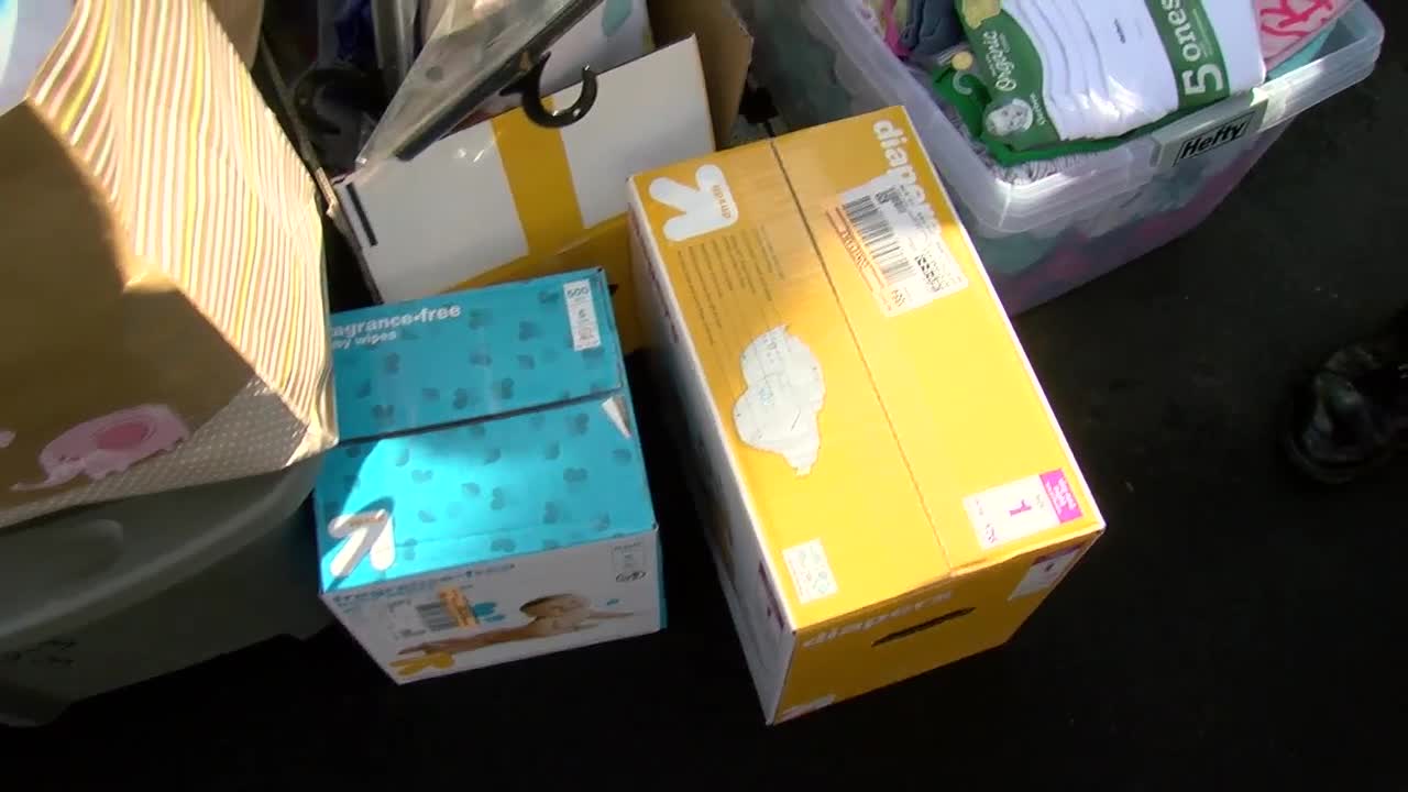 Bakersfield Police Department Donates to the Bakersfield Baby Shower
