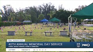 Coral Ridge Funeral Home & Cemetery hosts 40th Annual Memorial Day service