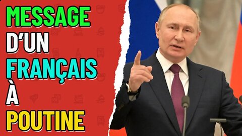 Message du Youtubeur @Touche Pas à Mon YouTube à Poutine est aux russes #maismacron #poutine #otan