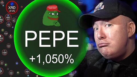 PEPE Meme Coin NEWS UPDATE - PEPE ARMY - Martyn Lucas Investor @MartynLucas