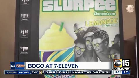 How to get a free slurpee at 7-Eleven this week