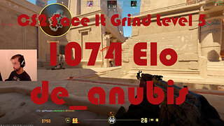 Brazilian Griefers! CS2 Face-It Grind - Face-It Level 5 - 1074 Elo - de_anubis