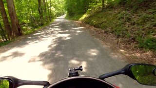 MOTORCYCLE COUNTRY ROAD RIDE DAY 8!!