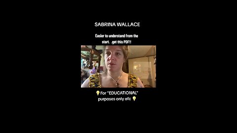 Sabrina Wallace Dropping Major Knowledge 👁️ #sabrinawallace