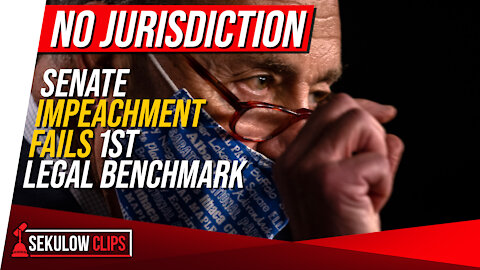 NO Jurisdiction - Senate Impeachment FAILS 1st Benchmark for Constitutionality