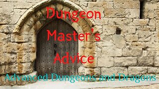 AD&D Advice: General Stuff