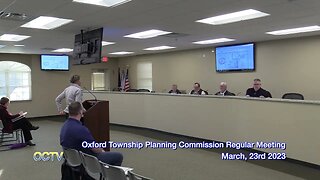 Oxford Township Planning Commission Regular Meeting: March, 23 2023