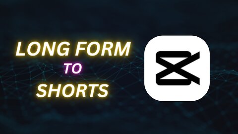 Capcut new AI Tool | Long from to Shorts (Super Easy)
