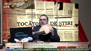 LIVE - TV NEWS BUZAU - TOCATORUL DE STIRI, cu Iulian Gavriluta. azi despre diferenta dintre presa…