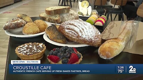 Croustille Café, authentic French cafe serving up fresh baked pastries, bread