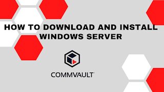 How to download and install Windows server