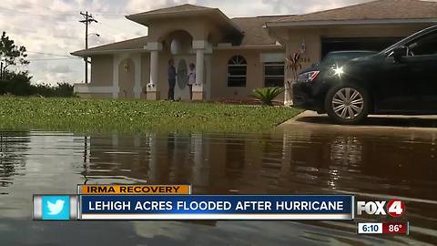 Lehigh acres flooded after hurrican