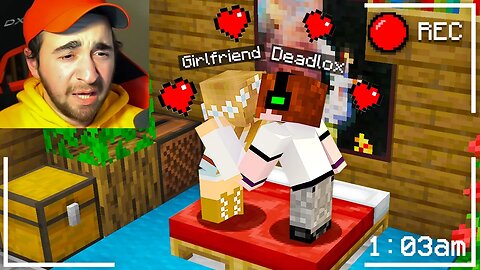 I Spied On My Girlfriend With A SECURITY Camera.. (Minecraft)