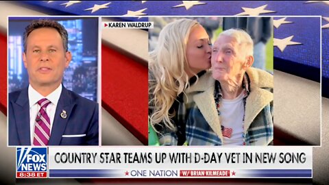 Country Star and D-Day Vet Team Up To Write Moving New Song