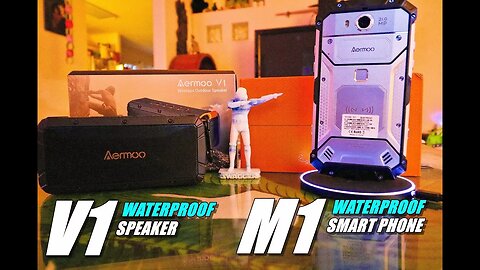 AERMOO M1 Waterproof Phone & V1 Waterproof Speaker Review - Unboxing, Inspection, Setup, Pros & Cons