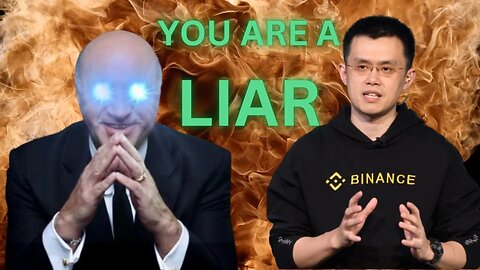 CZ Binance Exposed Kevin O'Leary (LIAR)