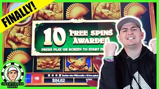 BONUS WIN on Da Ji Da Li Slot Machine at the Casino!!