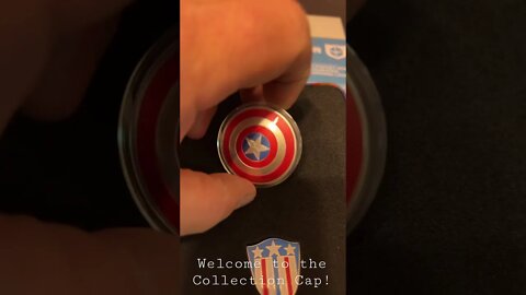 Delivered Today! Captain America’s Shield Pure Silver Coin! Crown Mint Collectors Box. #shorts