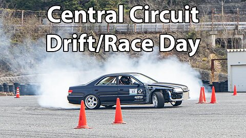 I Rode In a Japanese Drift Car! Central Circuit Race and Drift Day