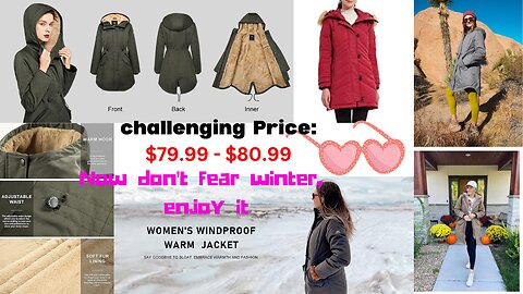 women Winter Coat Hooded jacket 🧥🧥🧥🧥🧥🧥