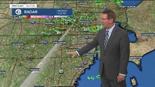 Evening rain/storm chances