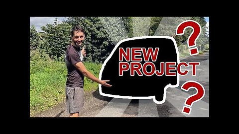 The New Project Is Here! Nissan Camper Van