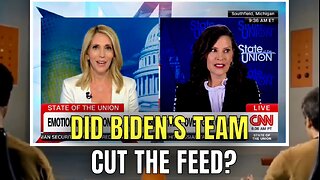 Question on Hunter causes BIDEN TEAM to CUT THE FEED on this interview! (Kirk Reacts)