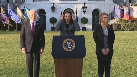 The Latest Biden WH Awkward Moment