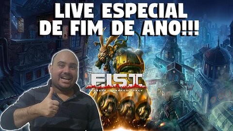 LIVE ESPECIAL DE FIM DE ANO!!! F.I.S.T - FORGED IN SHADOW TORCH: METROIDVANIA EXCELENTE!!!