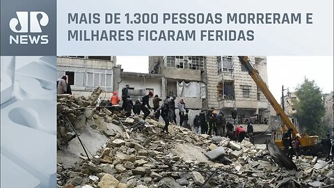 Turquia e Síria foram os países mais atingidos pelo terremoto