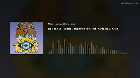 Episode 58 - When Boogiemen are Real - Cropsey & Gein