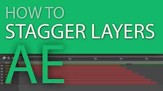 After Effects Stagger layers