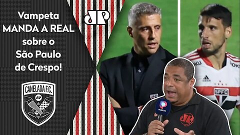 "ISSO É UMA MER%@!" Vampeta MANDA A REAL sobre o São Paulo de Crespo após 0 a 0 com o Atlético-MG!