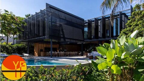 Tour In JSL House By Bernardes Arquitetura In PARATY, BRAZIL