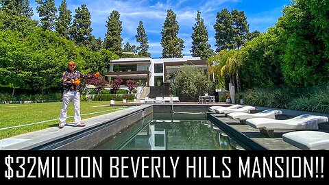 OUR BEST MANSION TOUR EVER?! ($32MILLION BEVERLY HILLS HOME)