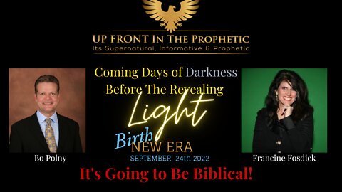 Coming Days of Darkness Before the Revealing Light~ It's Going to be BIBLICAL! Bo Polny