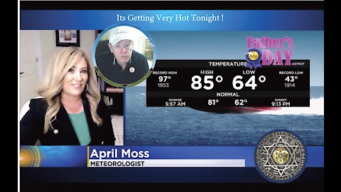 #CBS62Whistleblower CBS 62 Insider April Moss Blows Whistle During Weather Report