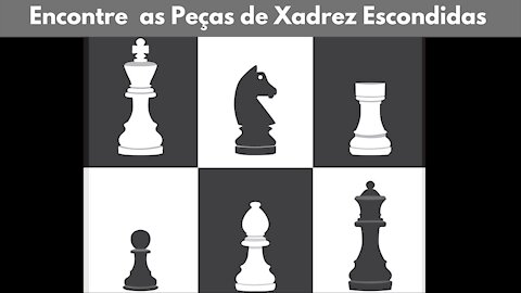 Encontre as peças de xadrez em 30 segundos #2 || game of errors